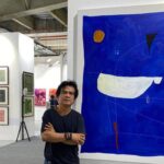 Penyair sekaligus penyintas stroke afnan malay akan menggelar pameran tunggal lukisan bertajuk energi rupa di kembang jati art house